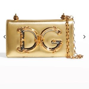 DG Girls Metallic Crossbody Bag worn once